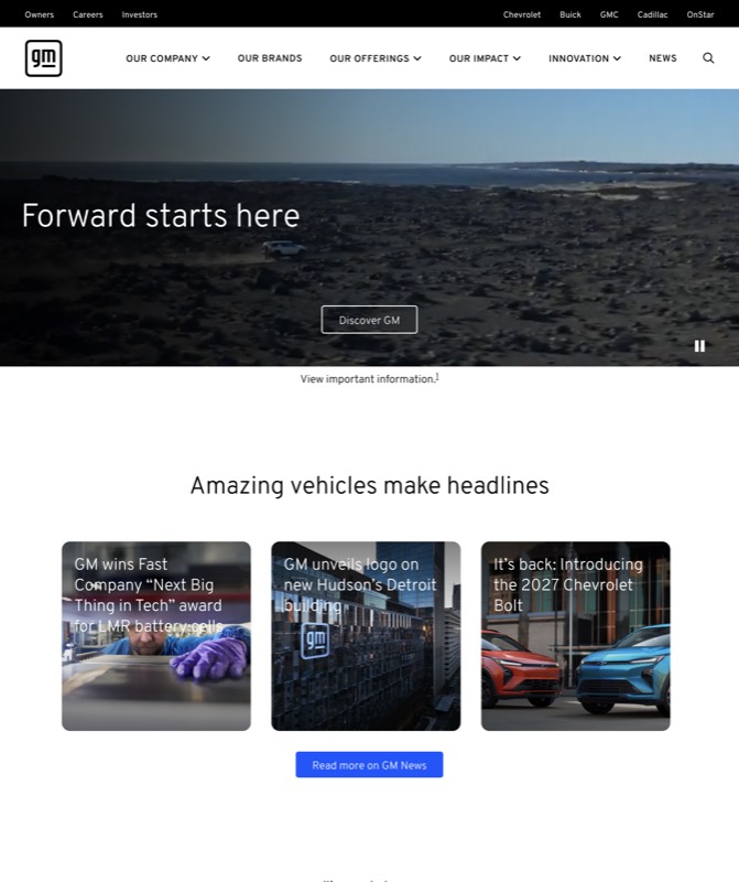 General Motors — real Google Ads work