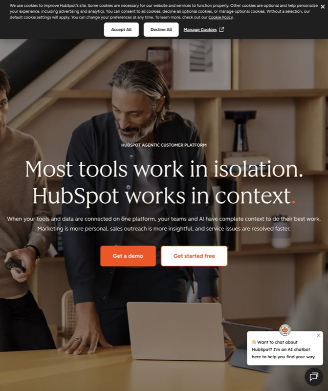 HubSpot — real SEO work