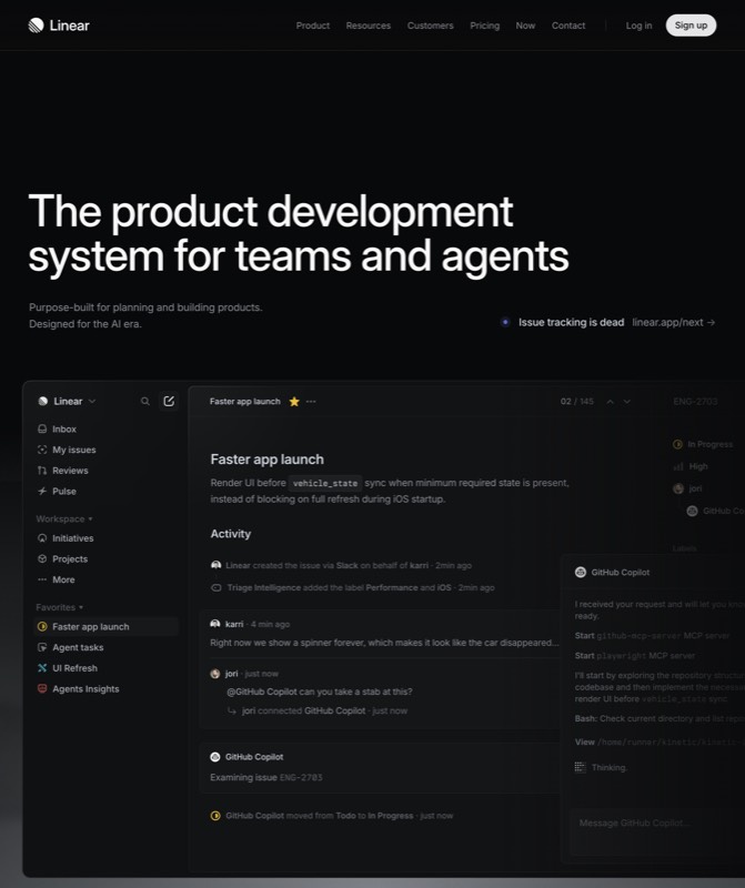 Linear — real Web Design work