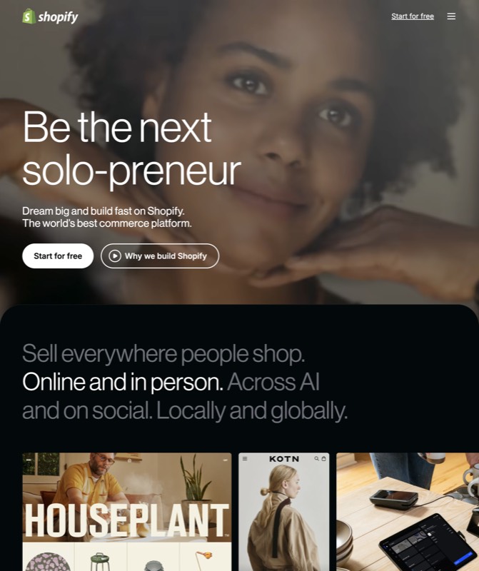 Shopify — real Ecommerce work